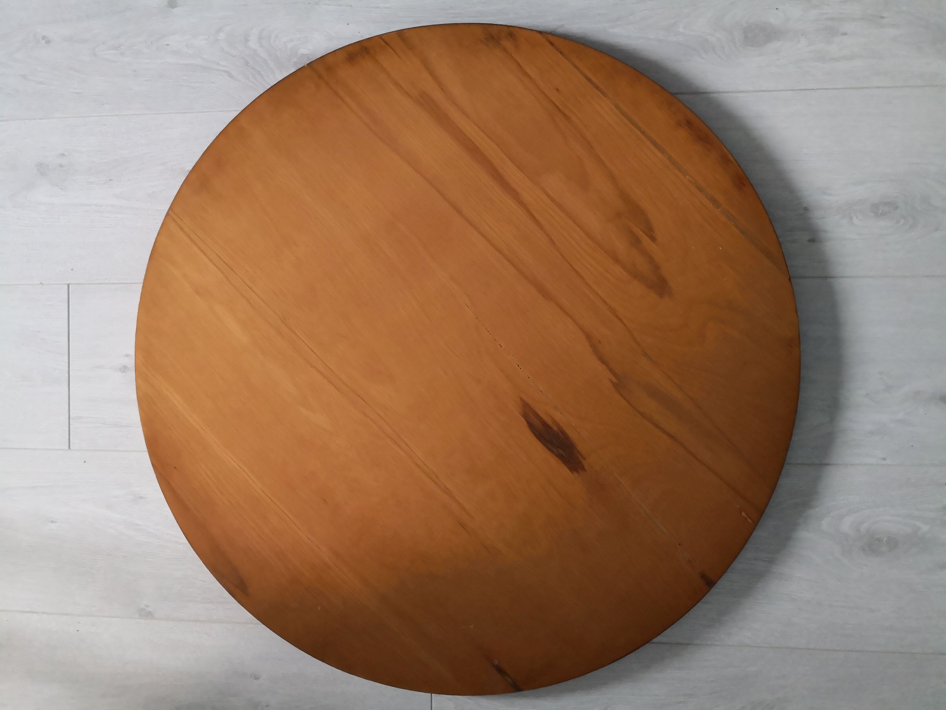 Miroir rond scandinave années 60 70cm
