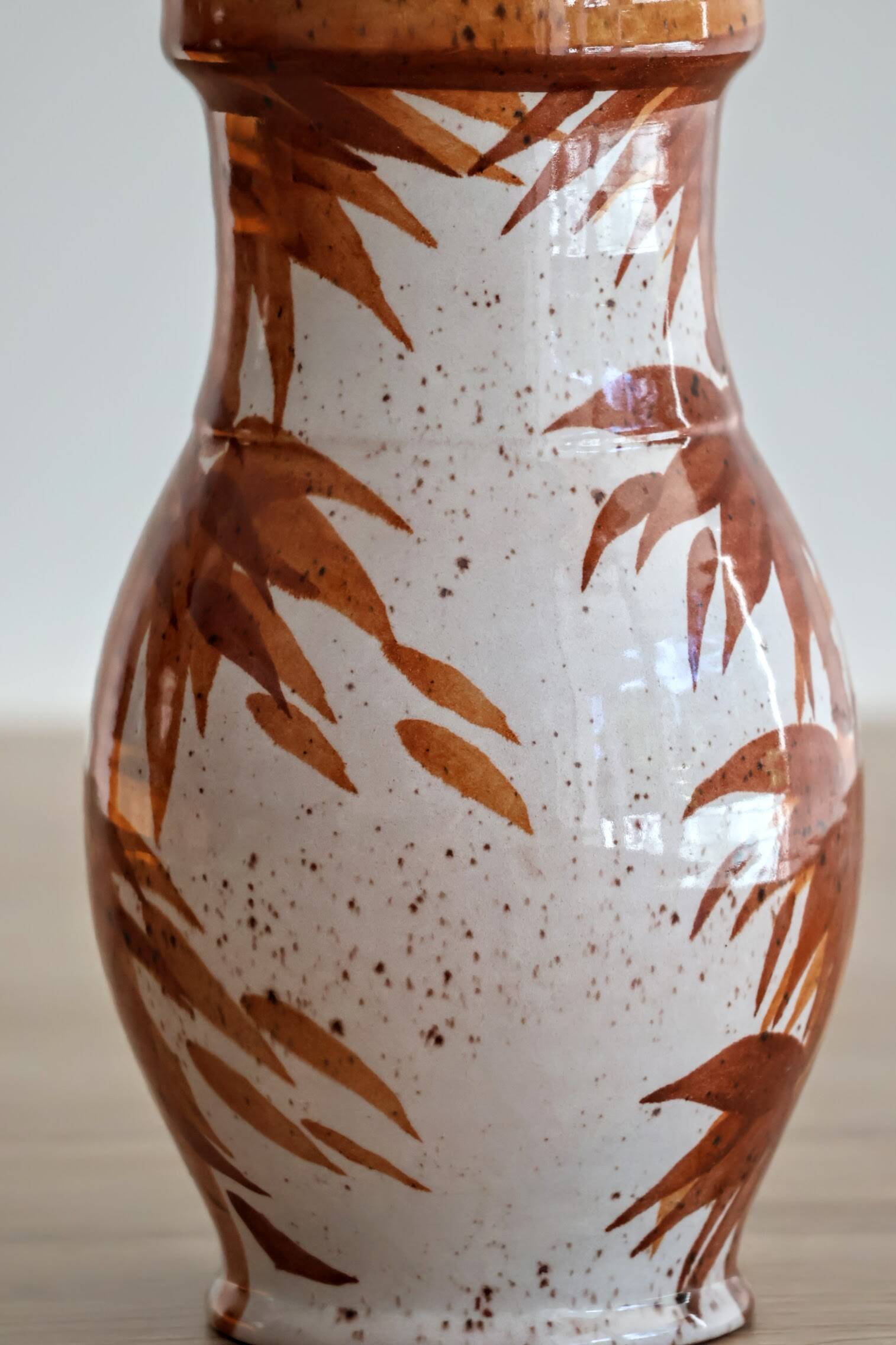 Vintage West Germany vase from the 70s
