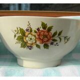 VINTAGE BOWL CERAMIC FLOWER PATTERN