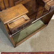 1930s Art Deco oak wardrobe