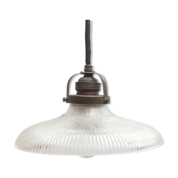 Art Deco ceiling lamp with porcelain pendulum 1920