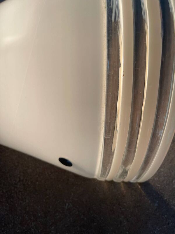 Applique en verre de Murano par Leucos, années 1970