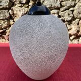 Art Deco lamp foot in tense ceramic