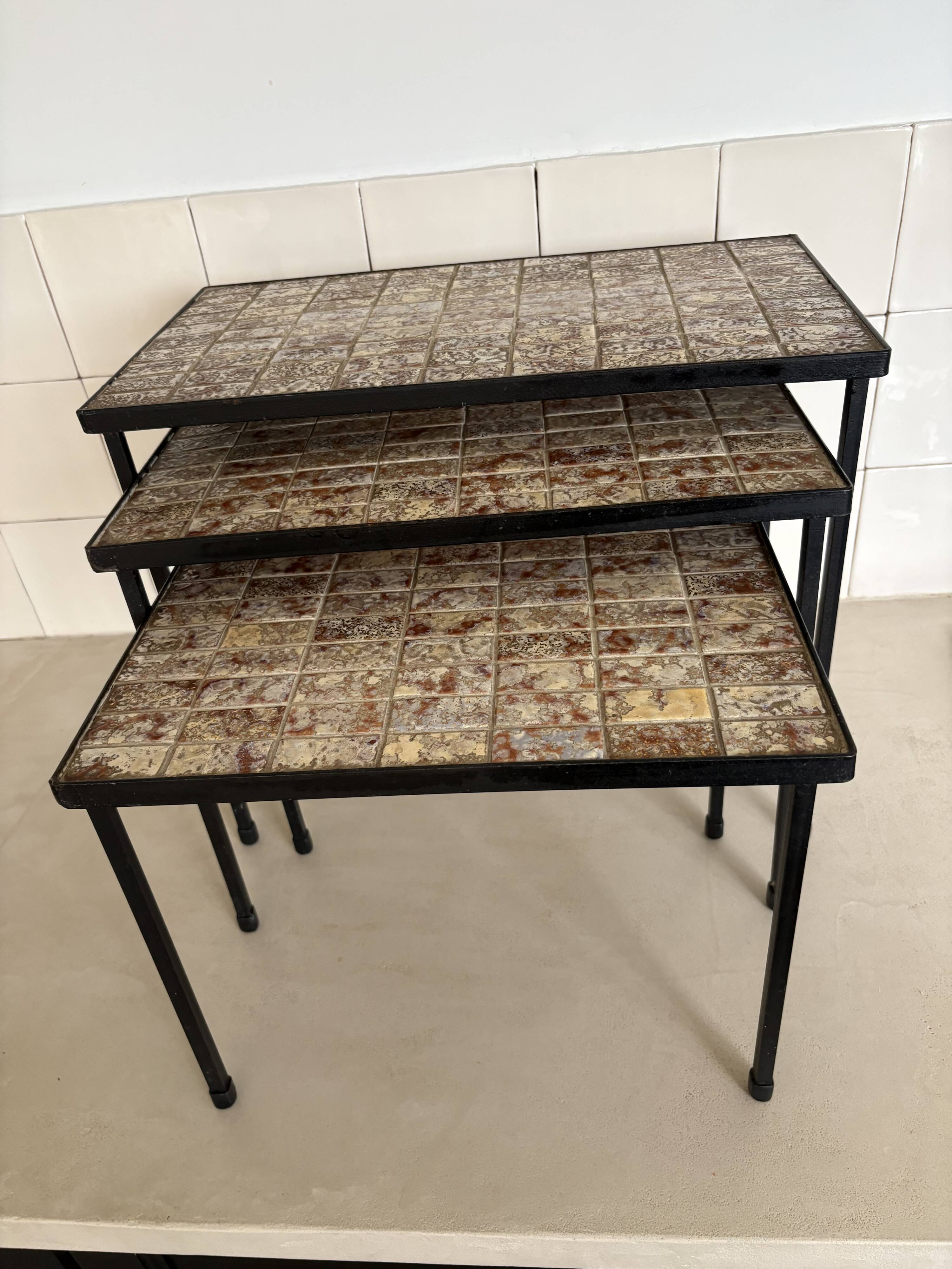 Nested tables circa 1960