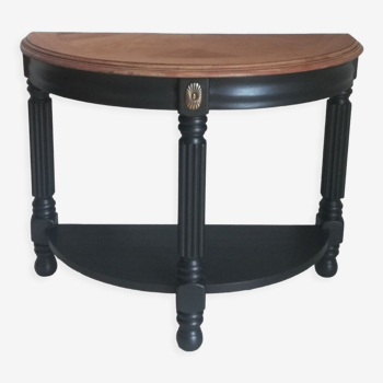 Table d'appoint demi-lune