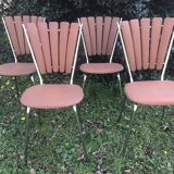 Petal back chairs