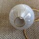 Glass ball suspension