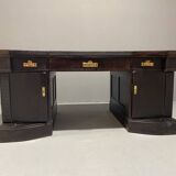 Bureau en chêne de style Sécession viennoise du début du XXe siècle