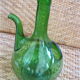 Blown glass carafe with spout