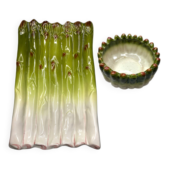 Asparagus service barbotine