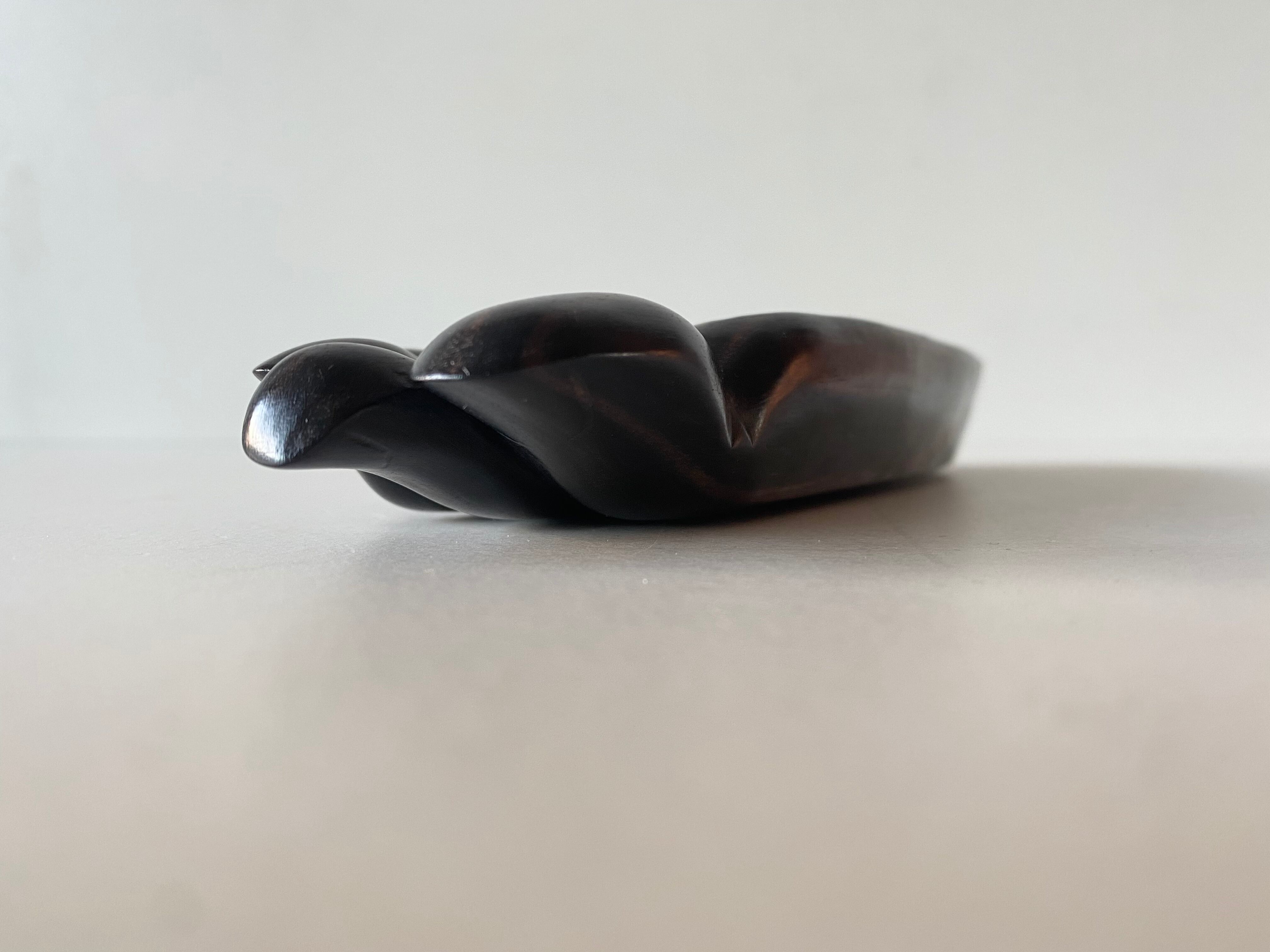 Empty wooden foot pocket