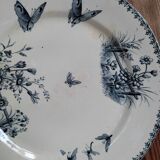 7 Tsarina dessert plates by Sarreguemines