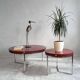 Magnificent “satellite” coffee tables by marais international