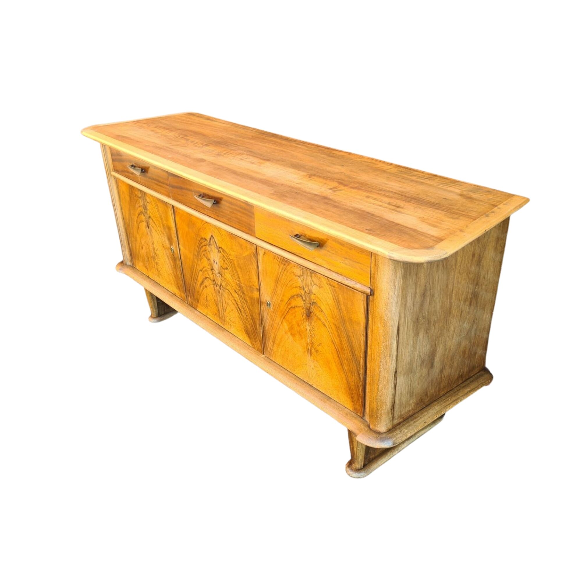 Buffet de style art déco du milieu du siècle, pays-bas des années 1950