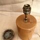 Lampe danoise années 60-70, câble tissu 2M, abat-jour