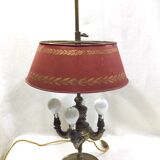 Bouillotte lamp with 4 lights