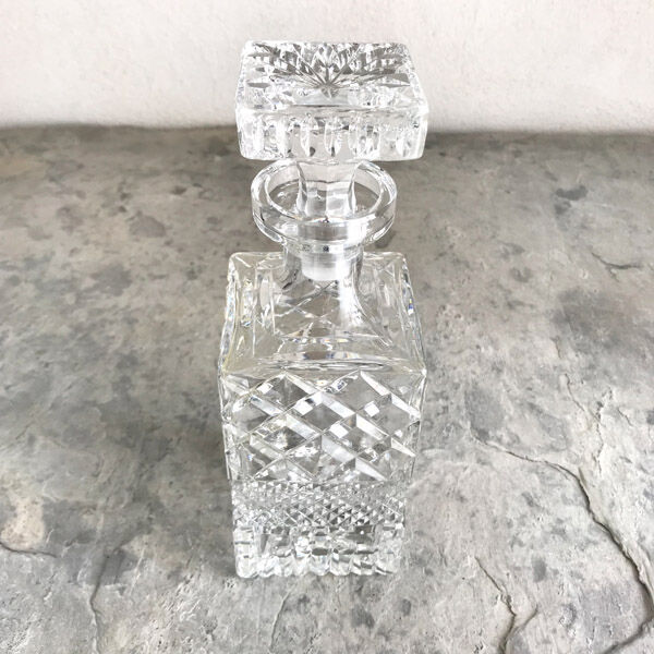 Crystal whiskey decanter