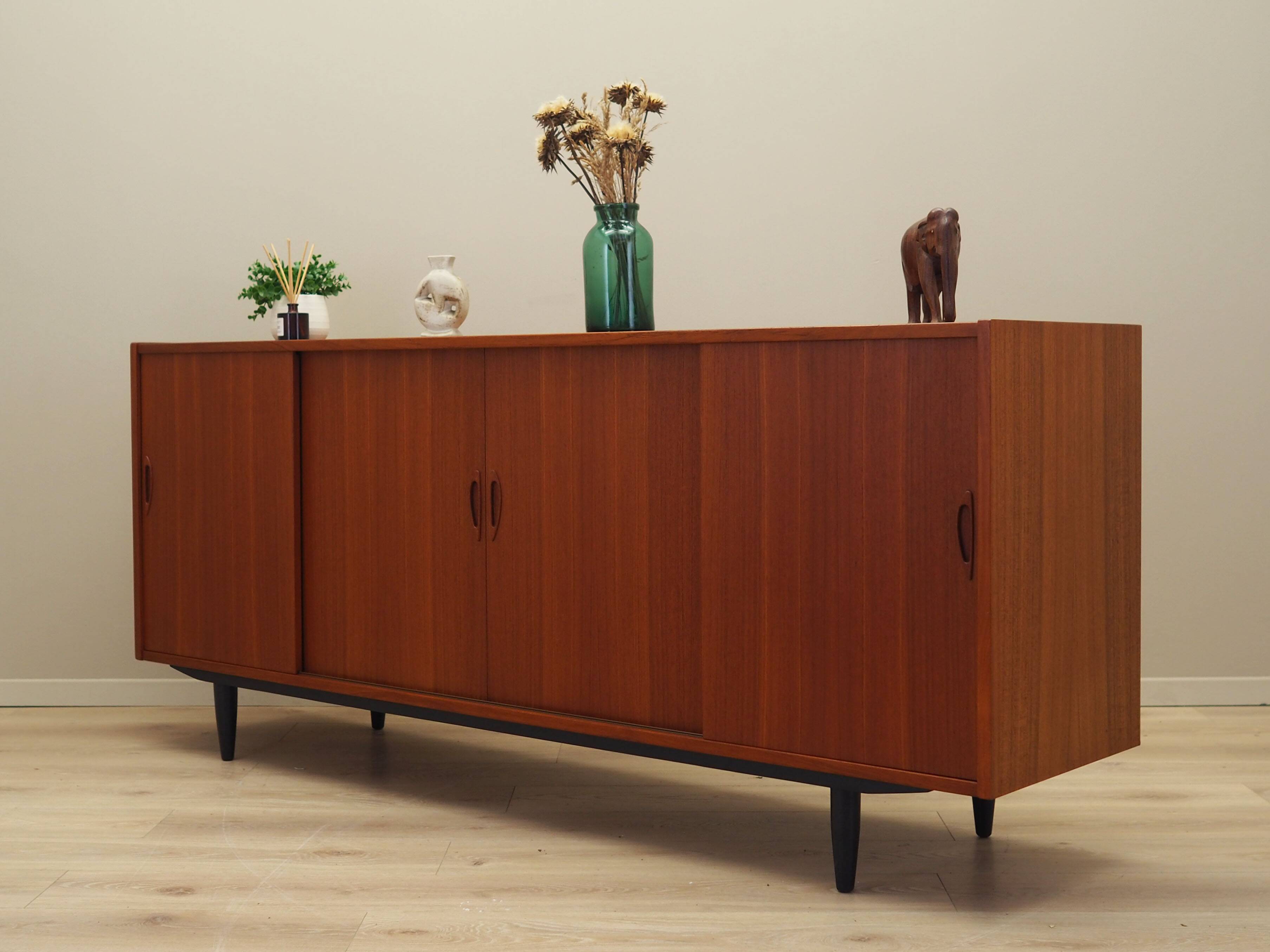 Teak sideboard, Danish design, 1970s, production: Denmark