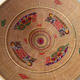 Chapeau vietnamien brodé