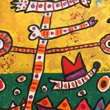 Davie allan (1920-2014) olympische spiele münchen, 1972. original poster