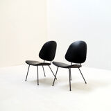 Set of chairs designed by W.H.Gispen for Kembo, 1950s, The Netherlands