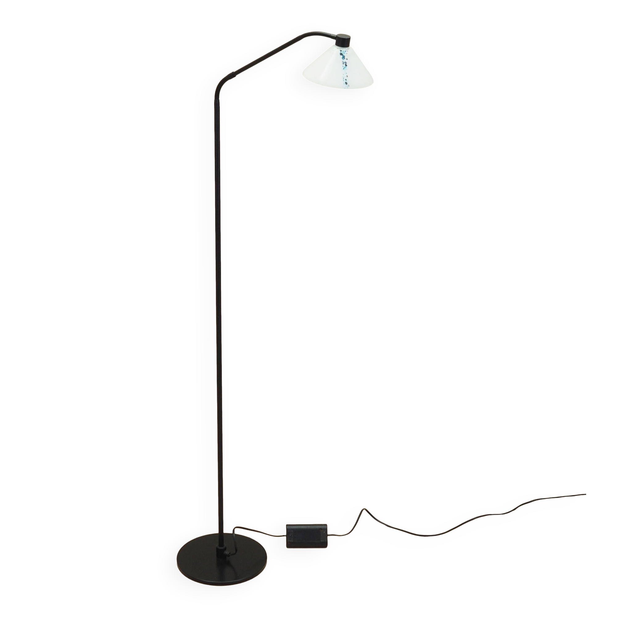 Lampadaire, design italien, années 1970, production : Italie