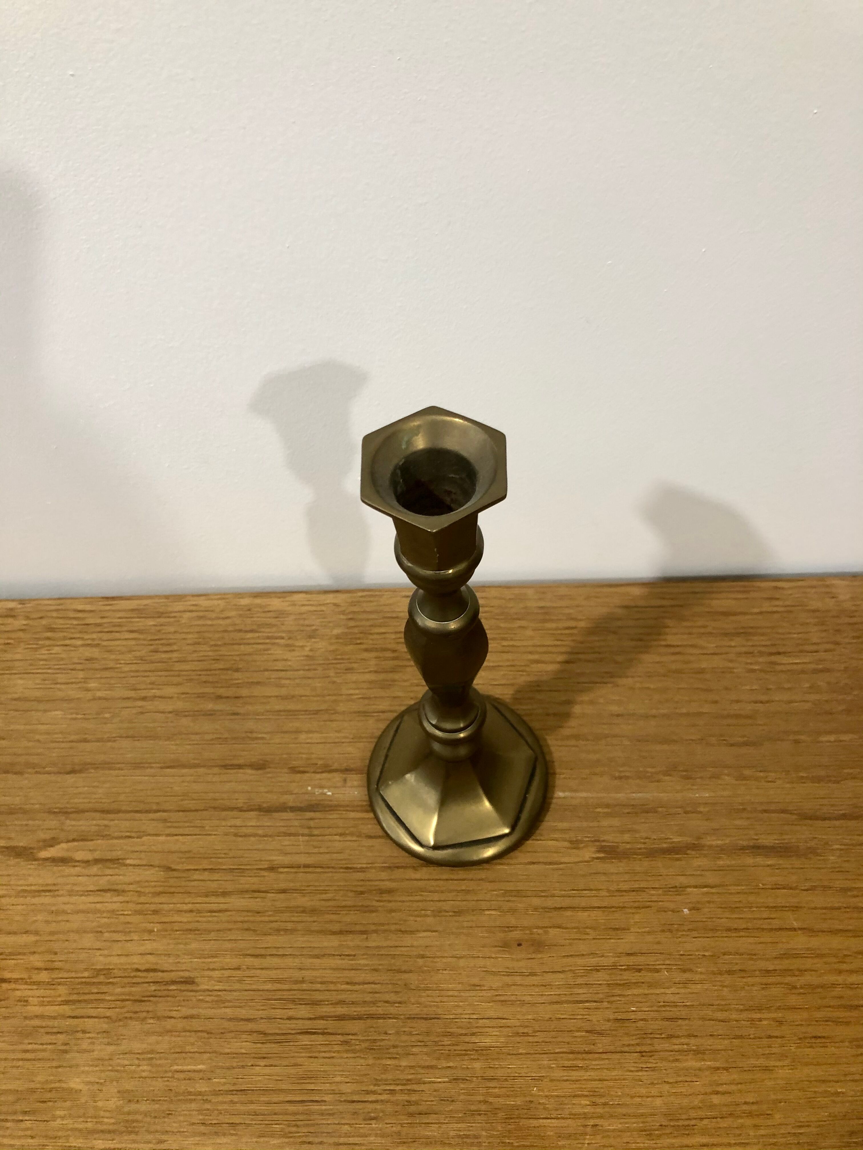 Brass candlestick