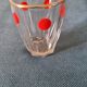 Vintage polka dot liqueur service