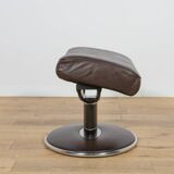 Ergonomic Lounge Chair with Ottoman Model from Ekornes Stressless, 2000s, Set of 2