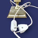 Vintage lamp base in onyx and gilded brass