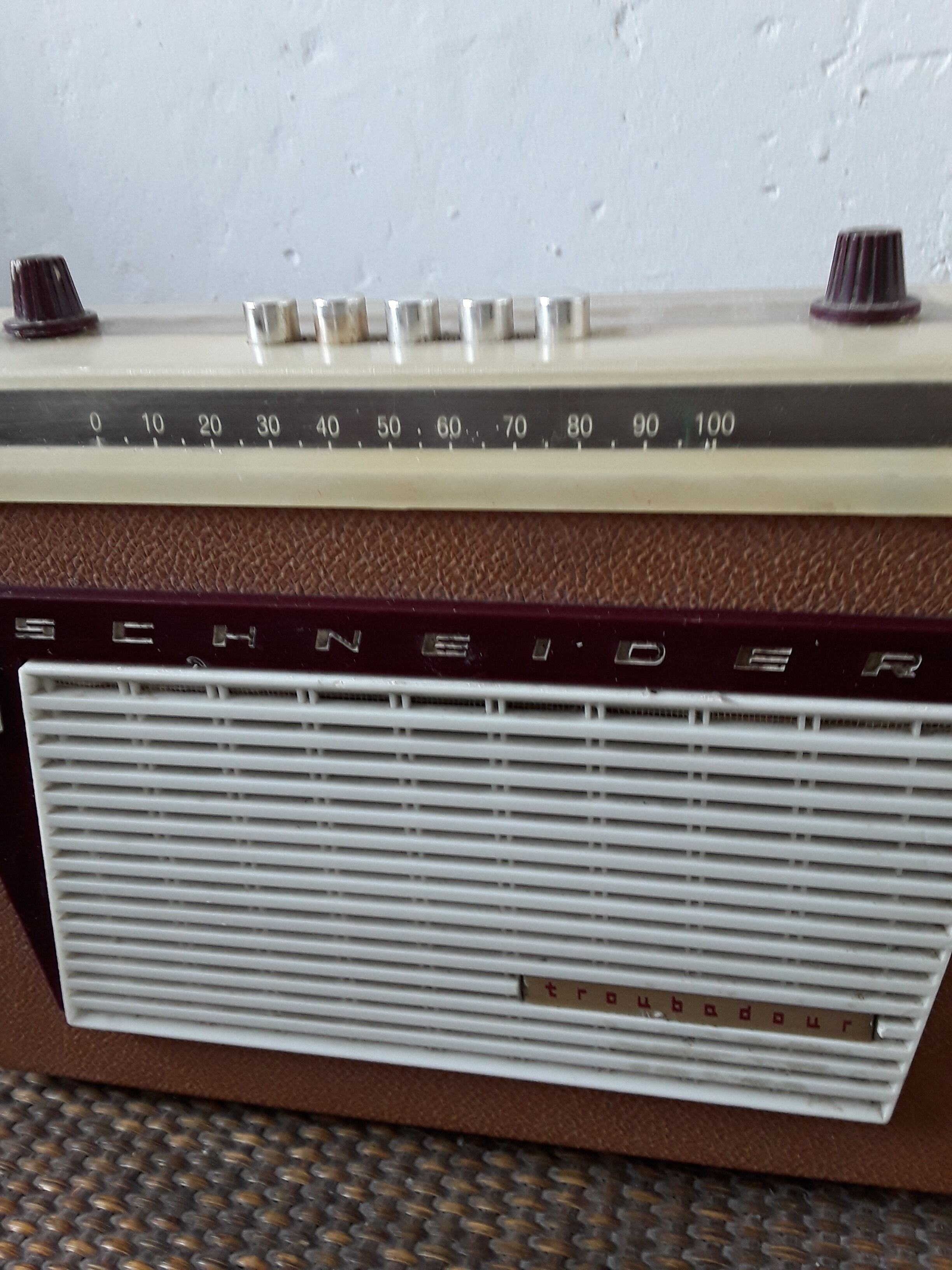 Radio vintage années 60