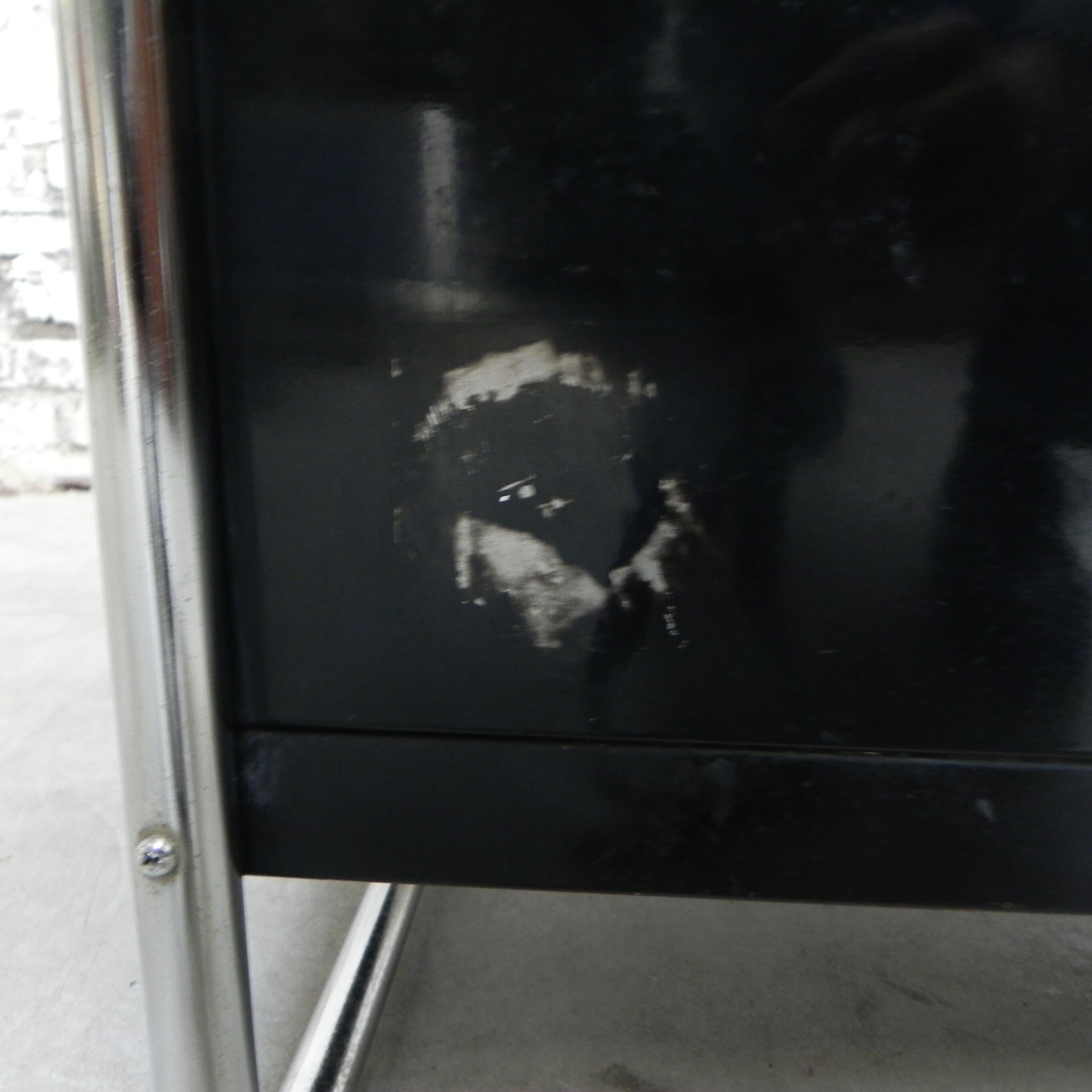 Vintage desk with formica top, Torck