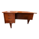 Boomerang desk double-sided by goran strand circa 1960 sweden
