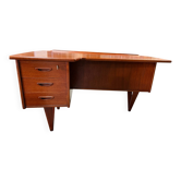 Boomerang desk double-sided by goran strand circa 1960 sweden