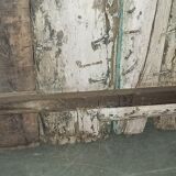Old wooden door
