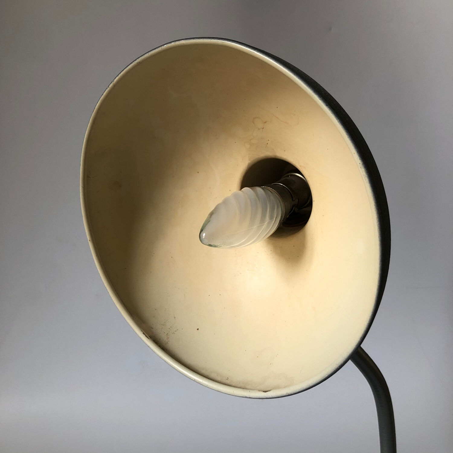 Lampe articulée vintage couleur bleu gris