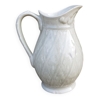 Ceramic grey pitcher