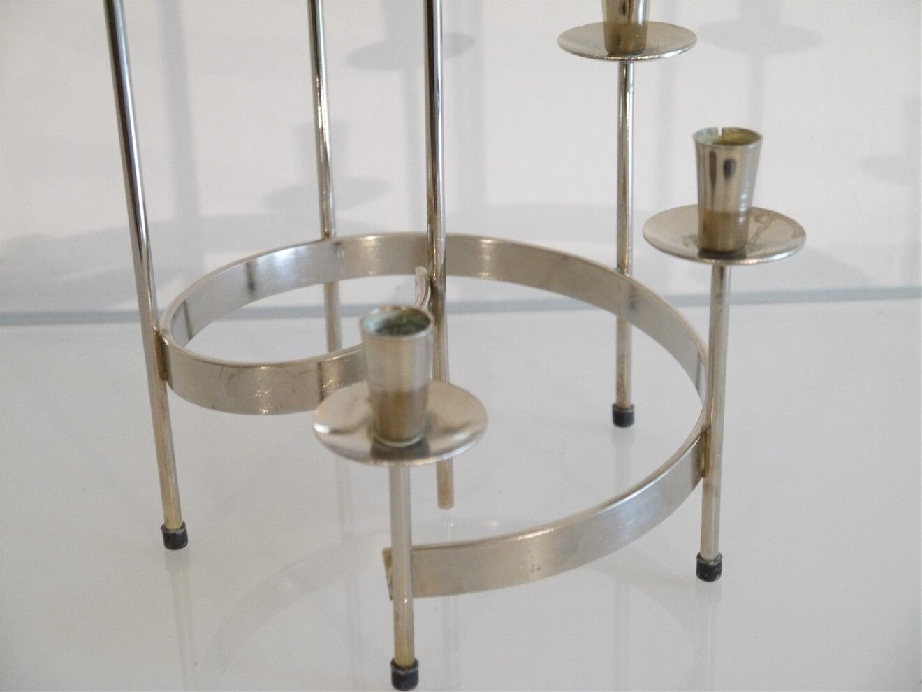 Chandelier vintage scandinave de Gunnar Ander 1960