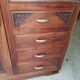 Armoire parisienne asymétrique vintage
