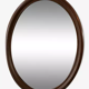 Set of 11 vintage wooden mirrors >60cm