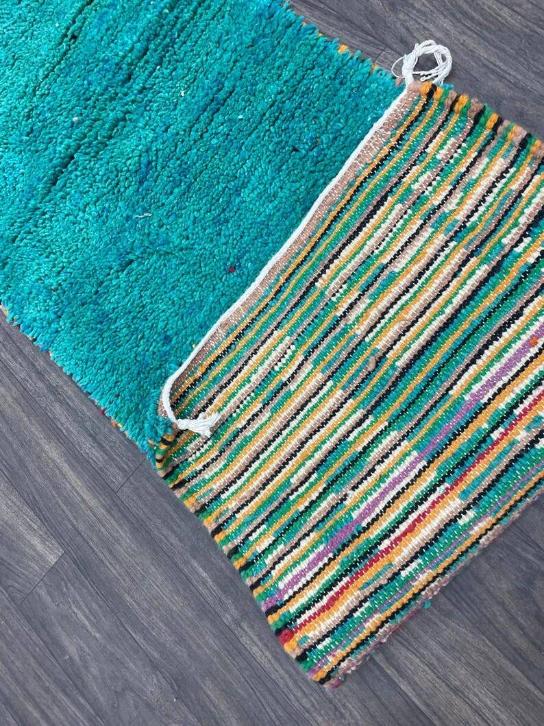 Handmade hallway rug 300cm x 70cm