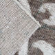 Tapis persan en laine surteinte tissée à la main tapis traditionnel oriental gris - 0.90x139cm