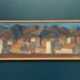 Swedish Oil on Canvas "Urban Landscape" by Johan Lundgren, Framed