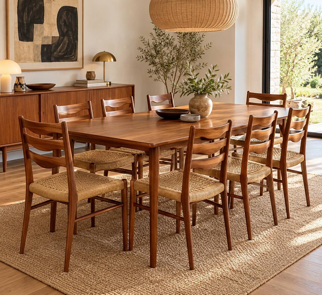 Danish vintage chairs (set of 8) by Arne Wahl Iversen 1960s