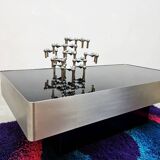 Vintage design Roche Bobois coffee table Minimalism