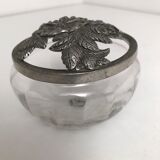 Small empty candy pocket pocket glass tin lid