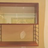 Scandinavian wall string shelf