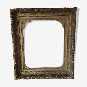 Carved wooden frame