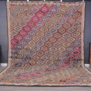 Tapis Kilim multicolore Oushak sku c258