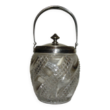 Baccarat serpentine crystal cookie bucket